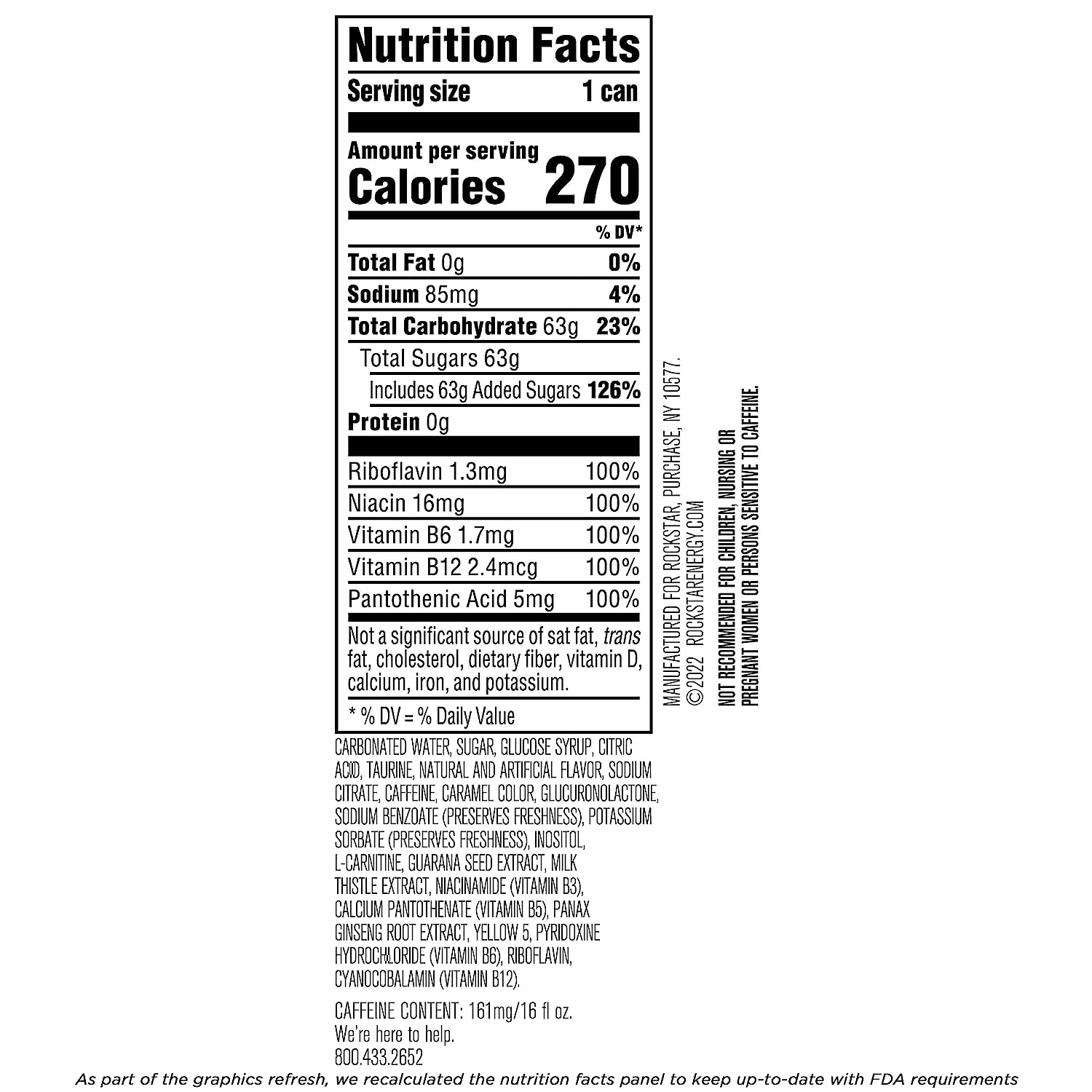 Rockstar Energy Drink, Throwback Edition: O.G., 16 Fl Oz (Pack of 12) - Packaging May Vary - Image 7